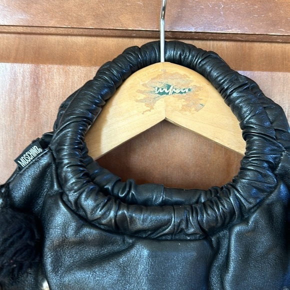 Moschino Purse With Gorgeous Tassel and Studded Accents - Picture 3 of 7